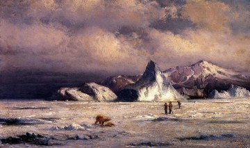 ボート Painting - 北極侵略者のボート海景ウィリアム・ブラッドフォード